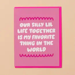 Silly Little Life Love Card image 0