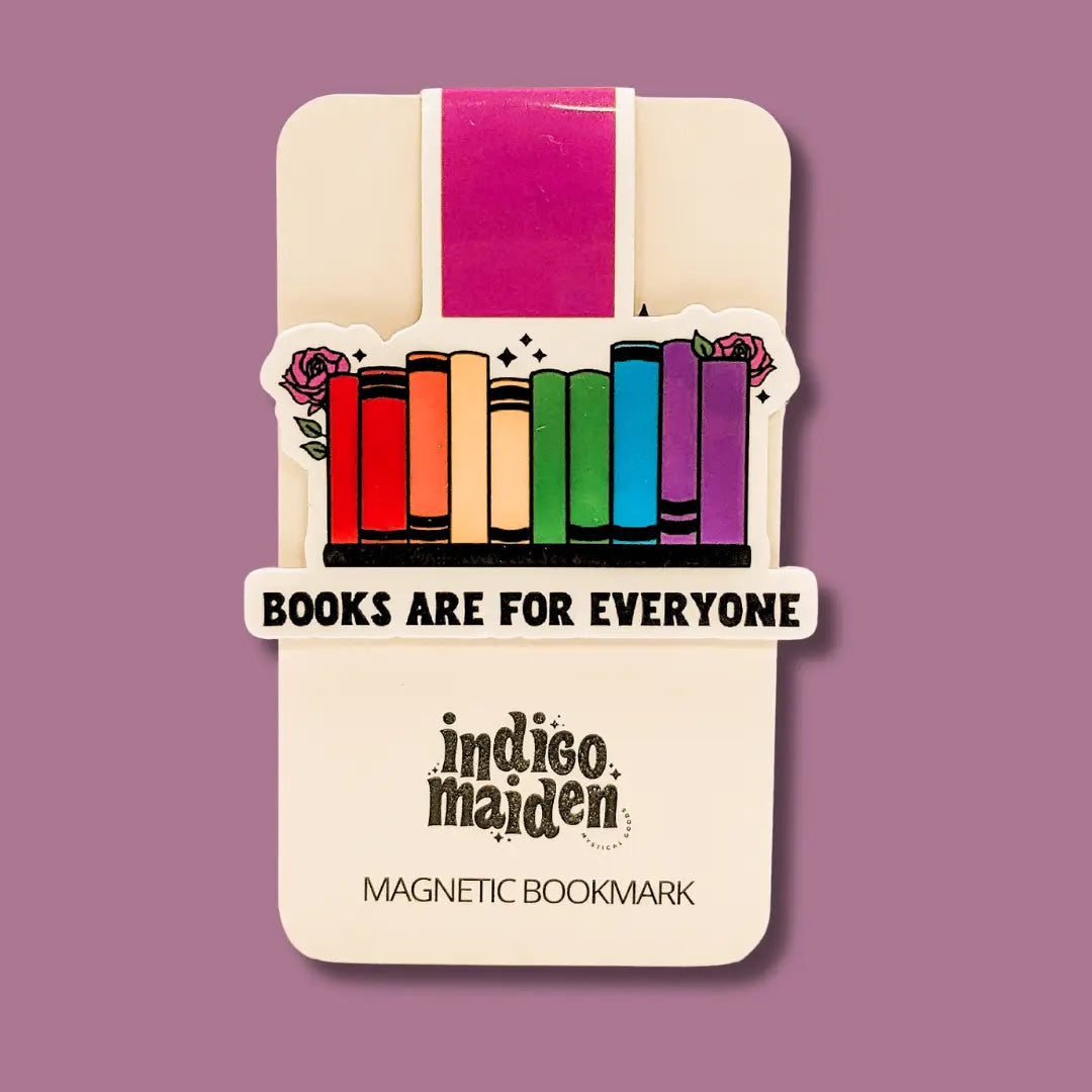 Books Are For Everyone Magnetic Bookmark image 0