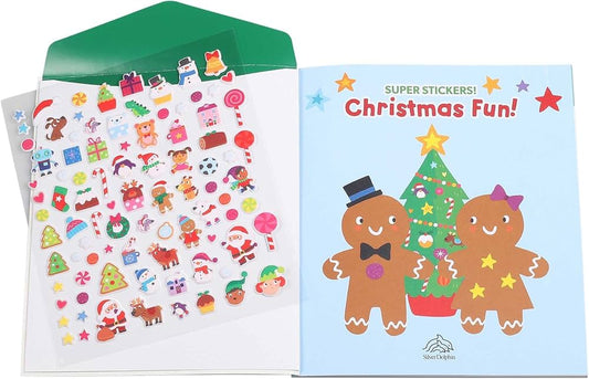 Christmas Super Puffy Stickers! Christmas Fun! by Maggie Fischer
