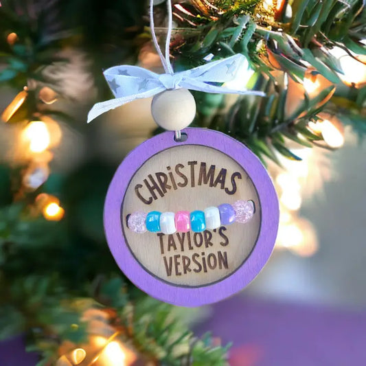Christmas Taylor's Version Holiday Friendship Ornament image 0
