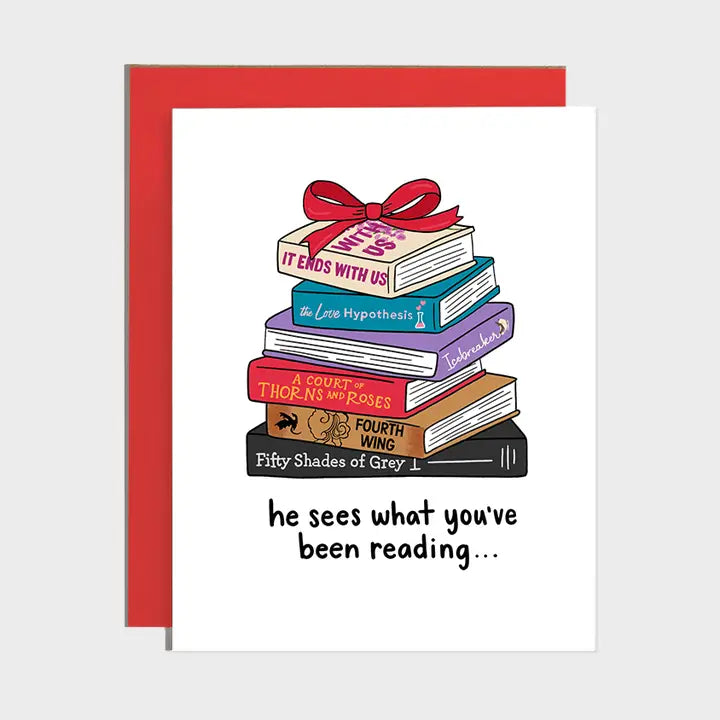 Spicy Books Holiday Card image 0