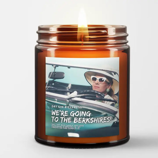 We're Going to Kinfolk Bookstore! Candle image 0