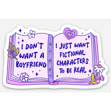 Fictional Boyfriend Sticker image 0