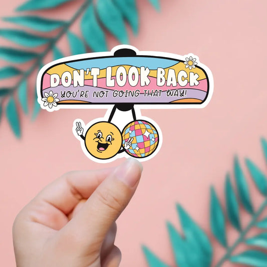 Don’t Look Back Sticker image 0