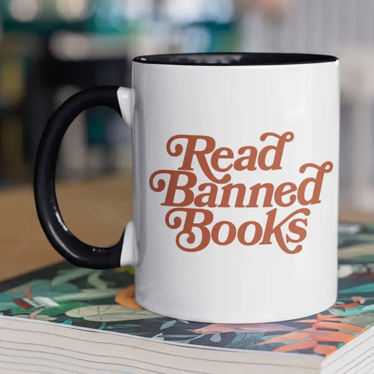 Read Banned Books Coffee Mug image 0