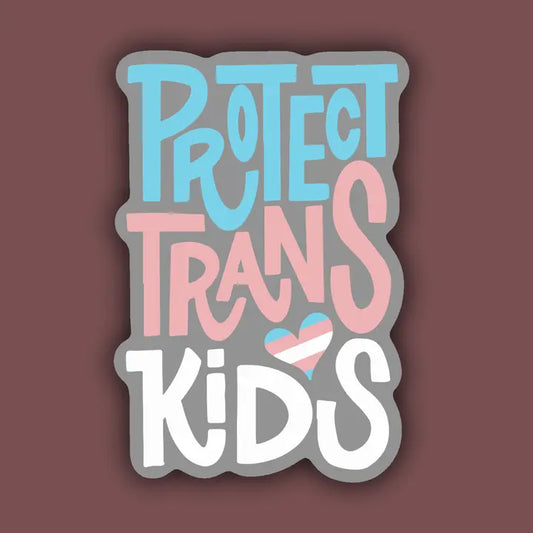 Protect Trans Kids Sticker image 0