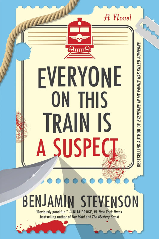 Everyone on This Train Is a Suspect : Benjamin Stevenson image 0