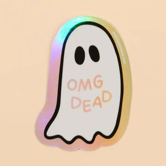 OMG Dead Holographic Sticker image 0