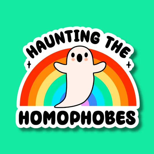 Haunting the Homophobes Sticker image 0