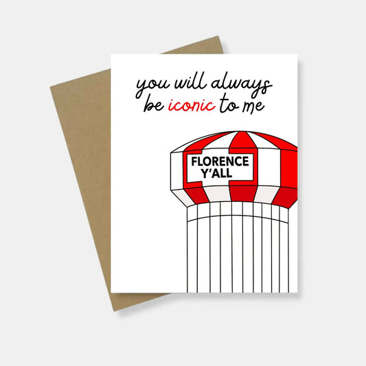 Florence Y'all Greeting Card image 0