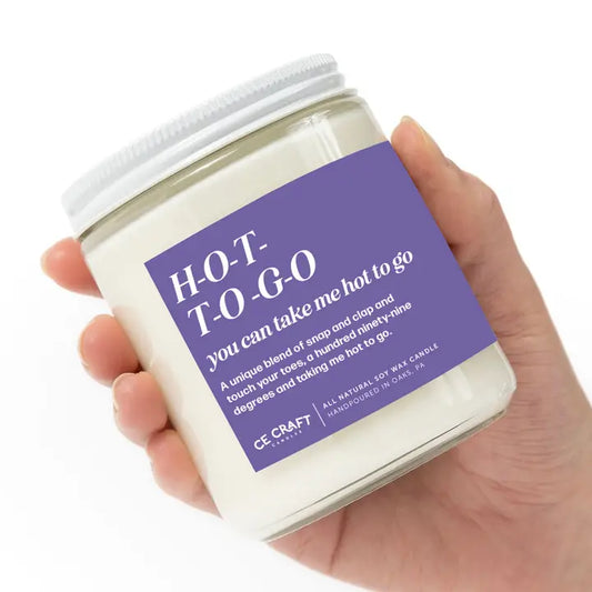 H-O-T-T-O-G-O Candle image 0